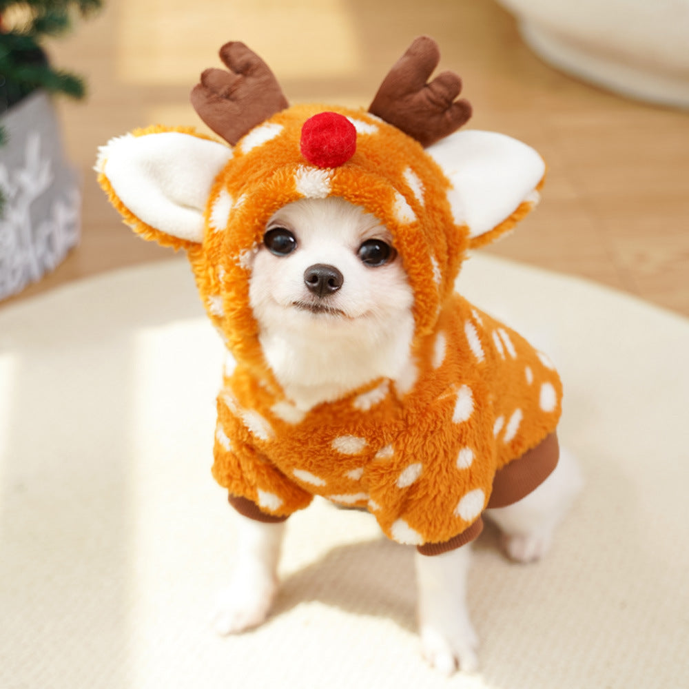 Pet Dog Cat Christmas Clothes