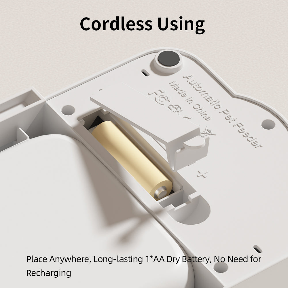 Pet Single Meal Feeders 48h Temporizador Ice Crystal