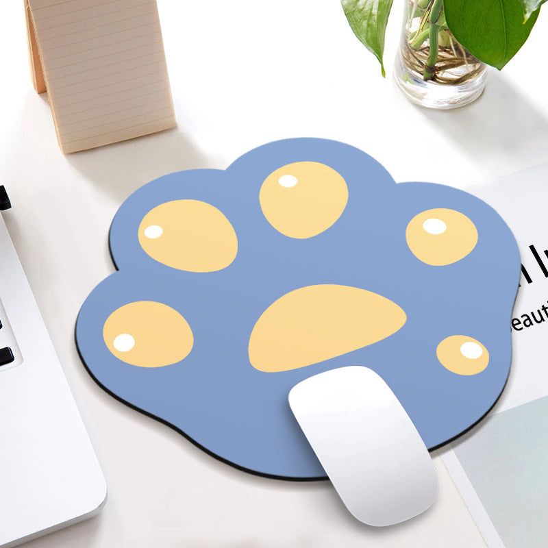 Cat Paw Mouse Pad with Wrist Support – Slip Ergonomic