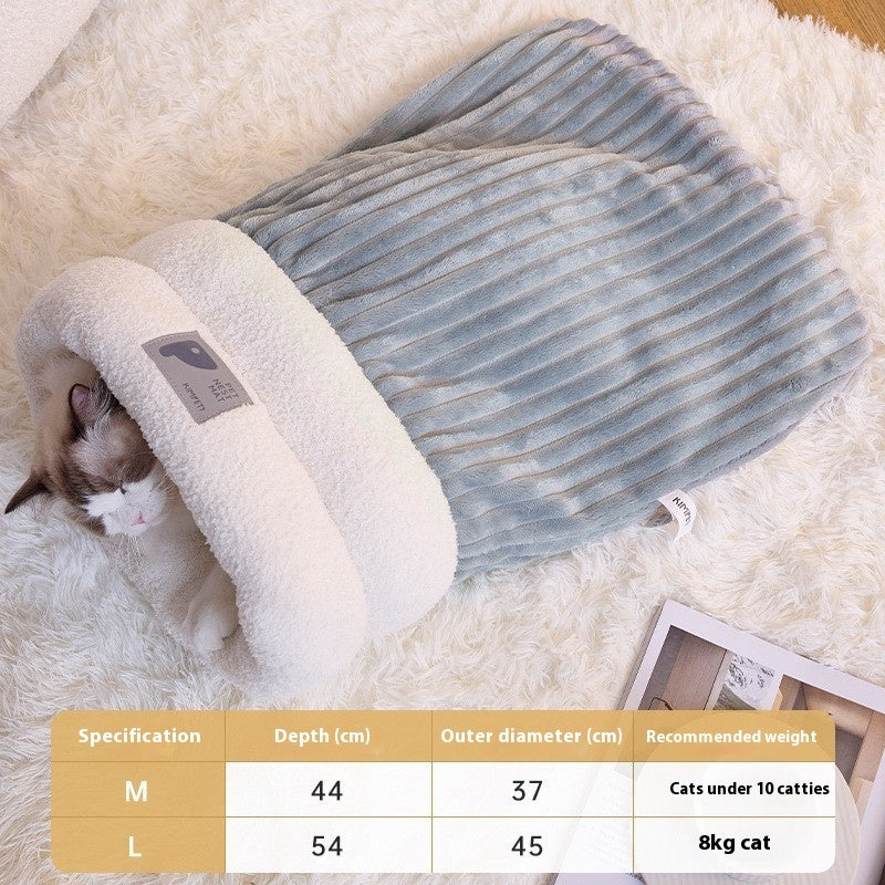 Pet Sleeping Bag Winter Warm Soft