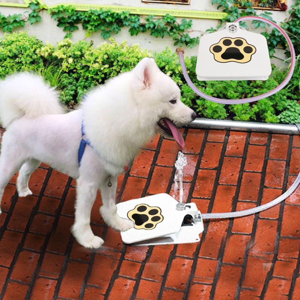 Paw Activated Dog Water Funtain - Outdoor Pet Dispenser