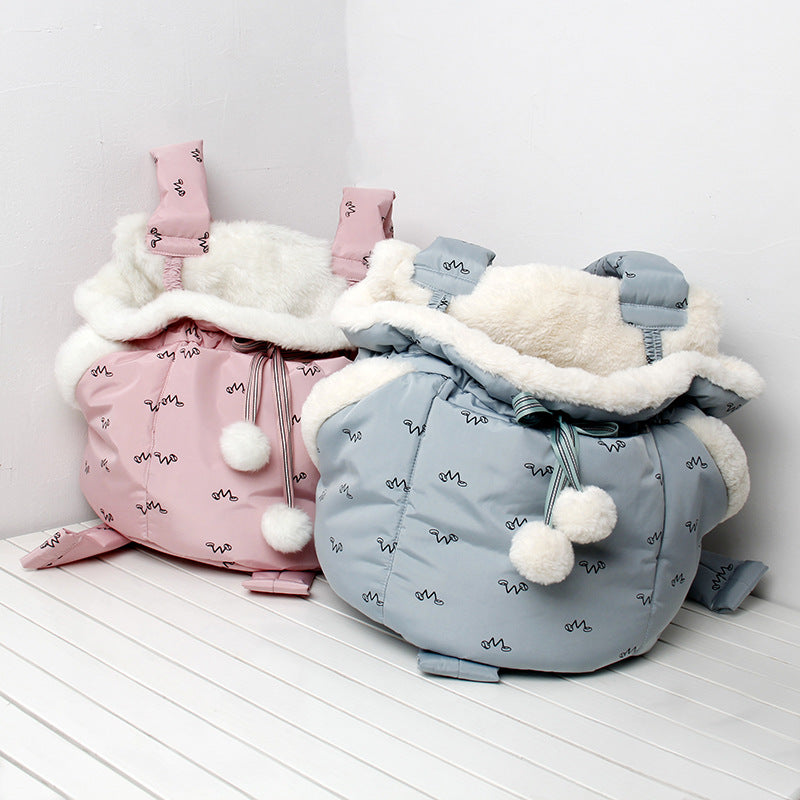 Pets Carrier Backpack for Cats&Small Dogs-Warm