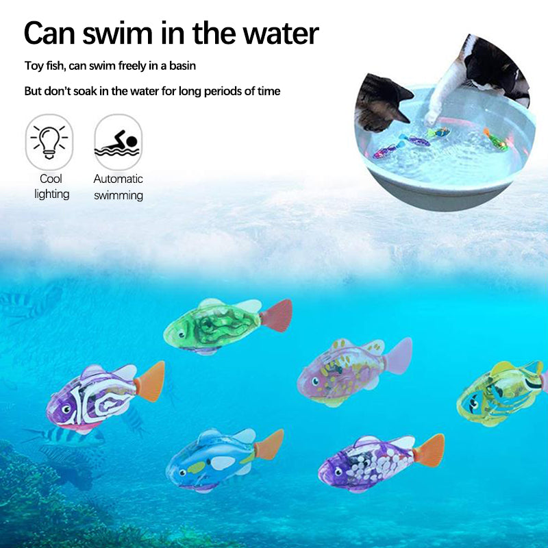 Cat Interactive Electric Fish Water Toy