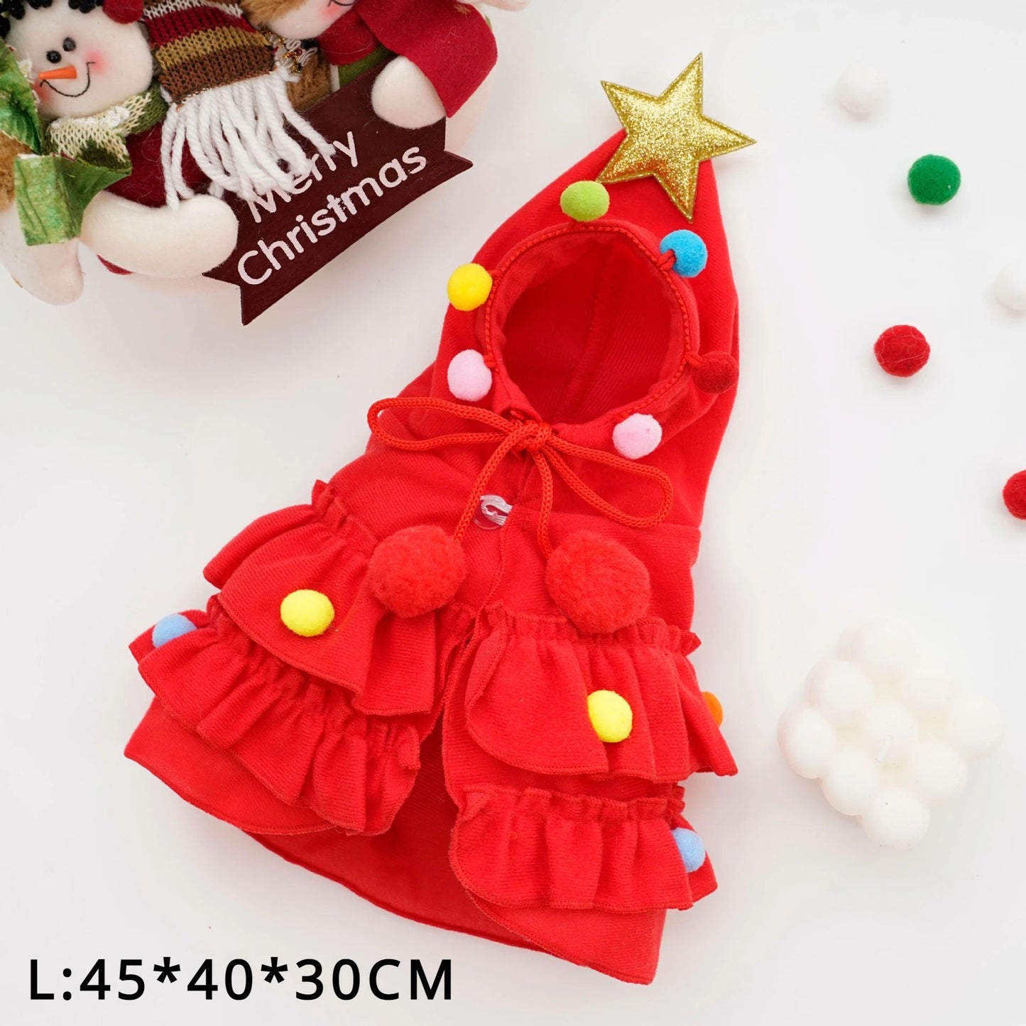 Autumn And Winter Christmas Pet Clothes