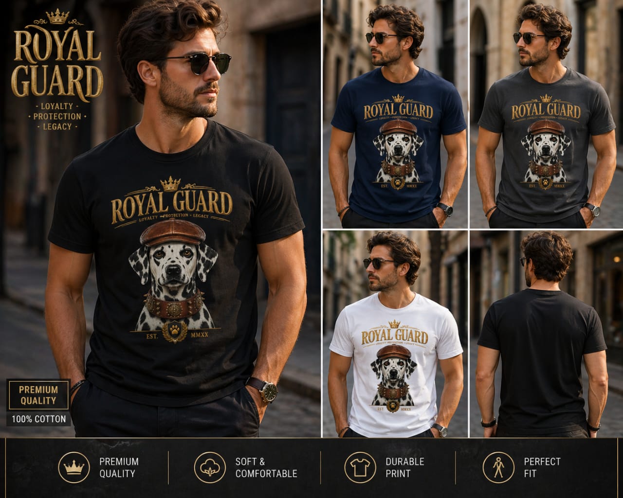Royal Guard Dalmatian T-Shirt