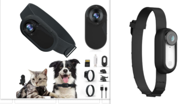 Mini Pet Collar Camera | HD Wireless Camera for Dogs & Cats