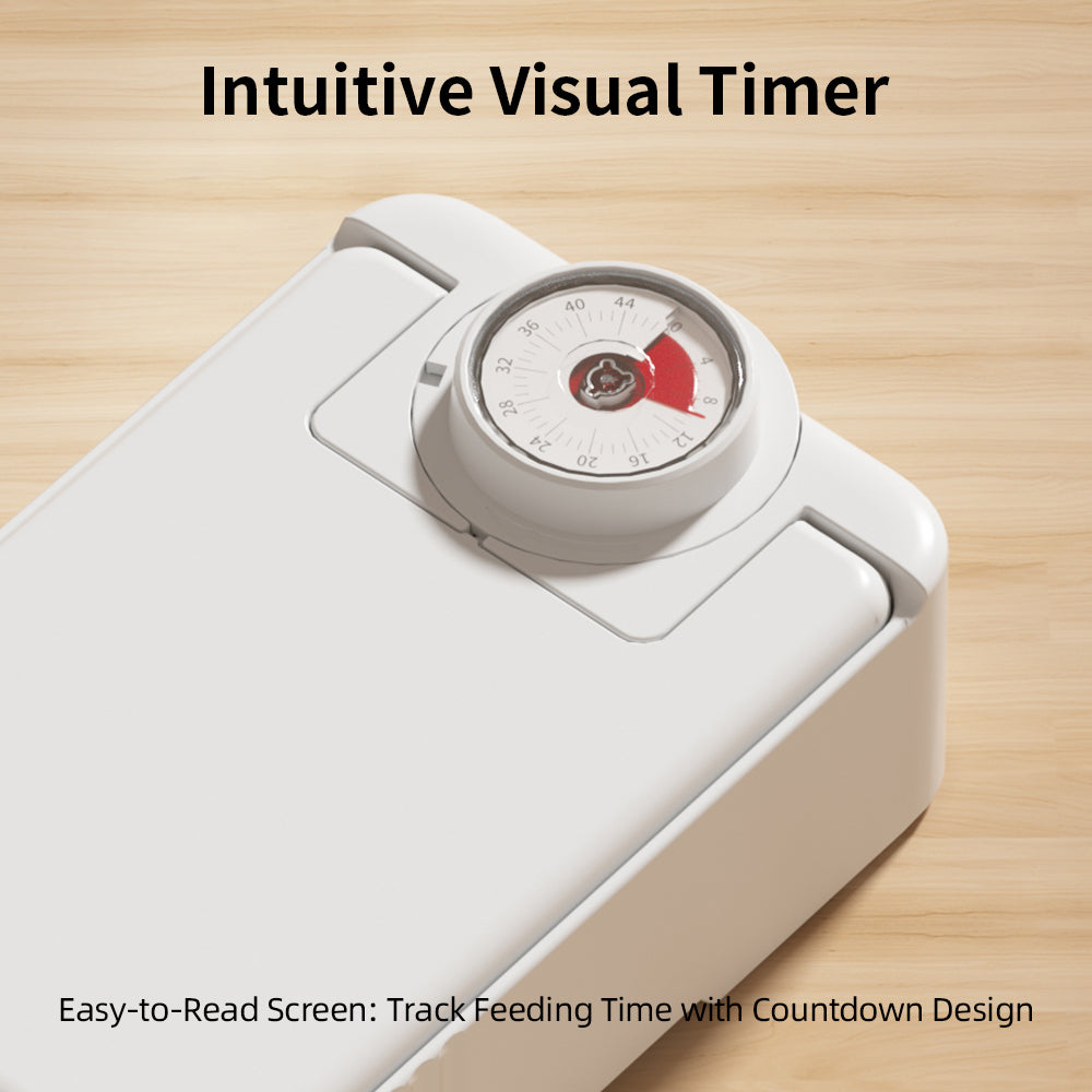 Pet Single Meal Feeders 48h Temporizador Ice Crystal