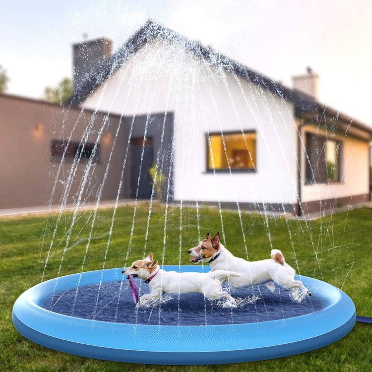 Dog Splash Pad Cooling Water Spray Mat for Summer