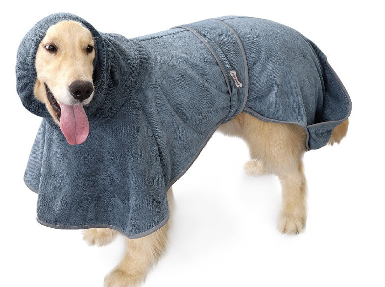 Pet Bathrobe Cotton Dog