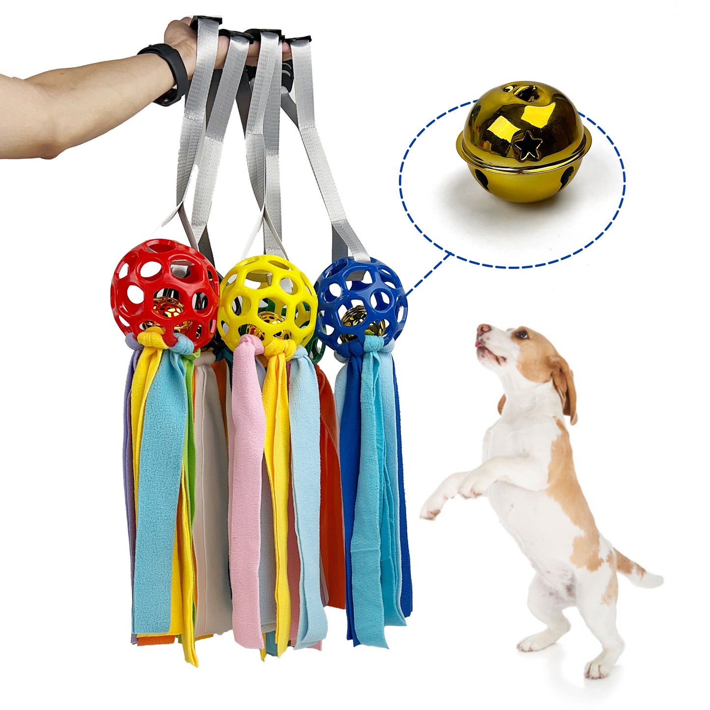 Interactive Toy Ball For Pets Hollow Ball With TPR Sound For Dogs And Cats