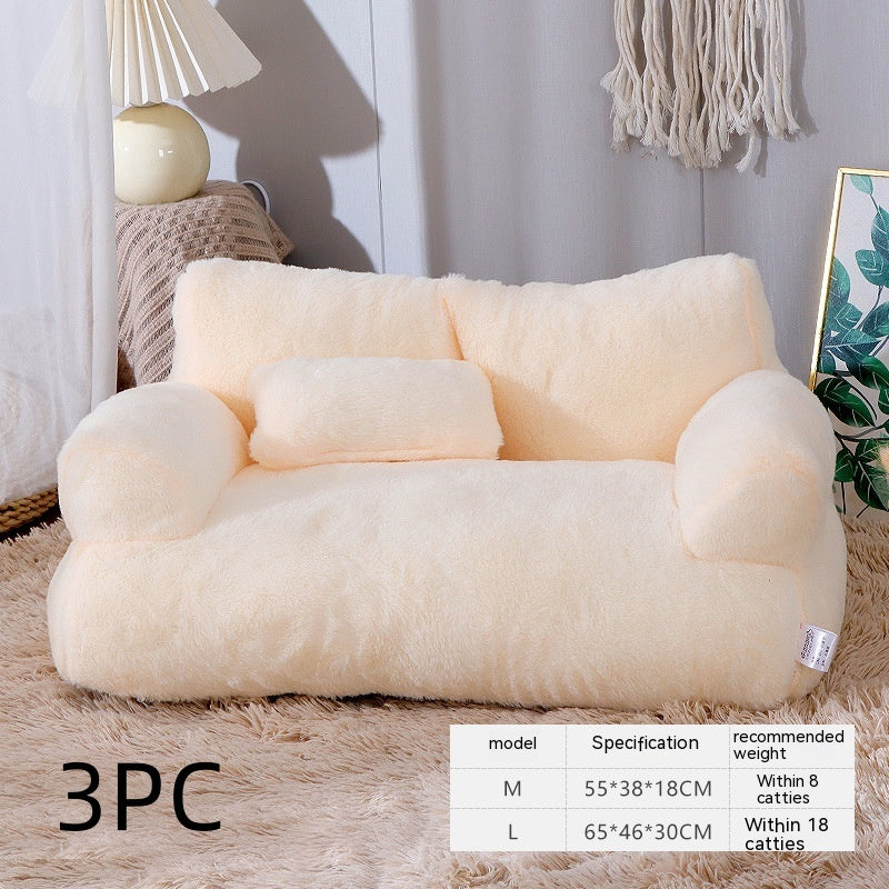 Luxury Cat Bed Sofa Winter Warm