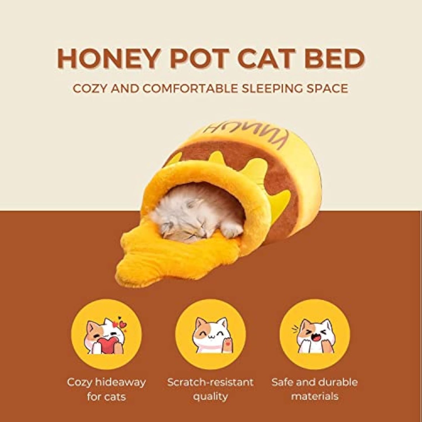 Honey Pot Cat Bed