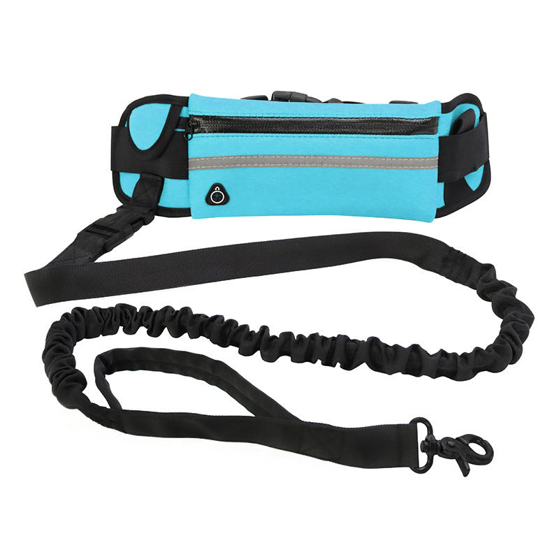 Hands Free Dog Leash Belt-Adjusable Shock Absorbing Pet Runinng Leash