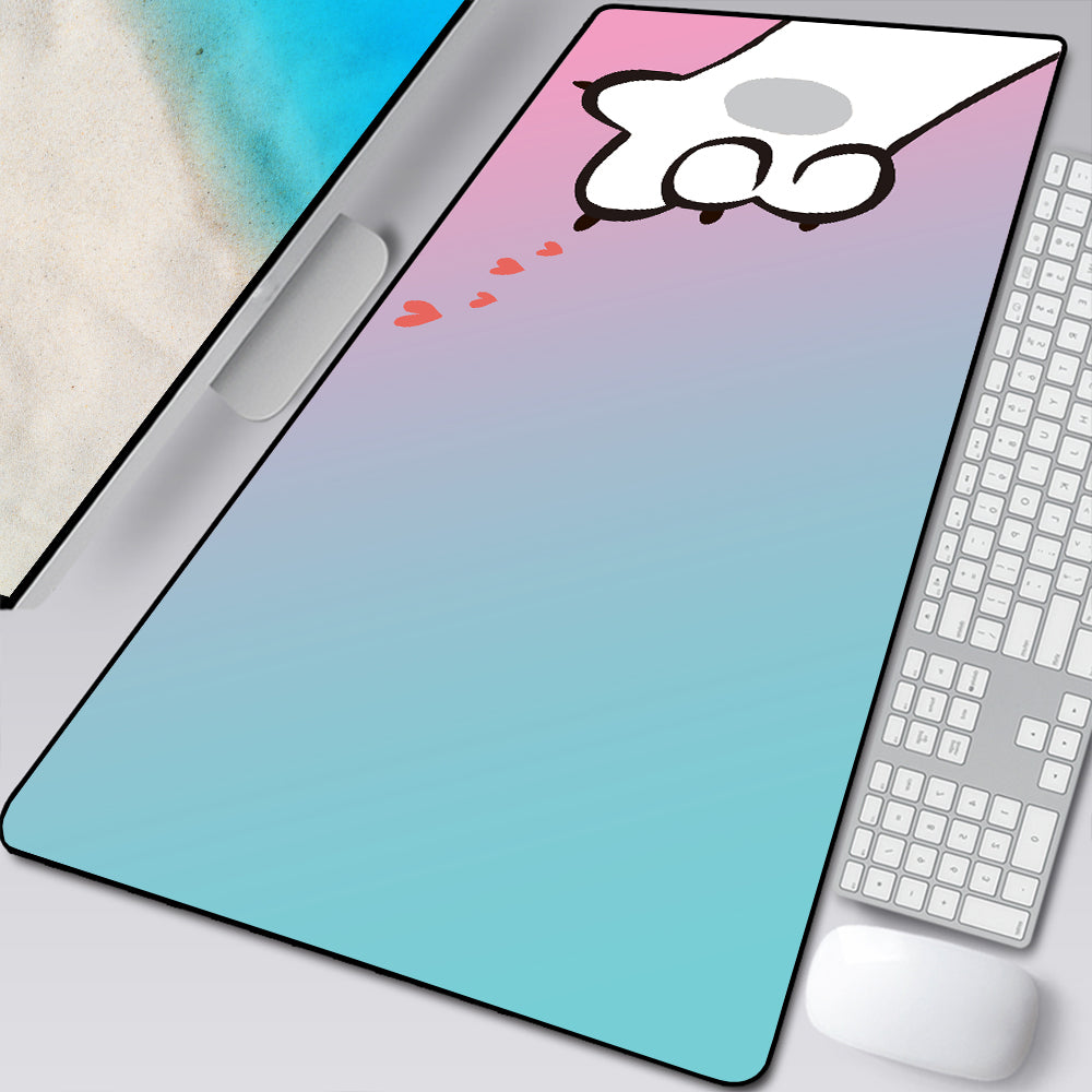 Cute Cat Paw XXL Mouse Pad – Non-Slip Gaming Desk Mat (2026)