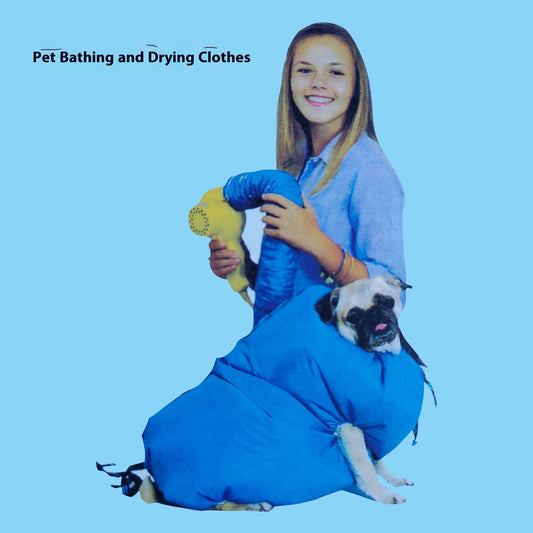 Quick Dry Dog Drying Bag for Bath & Grooming