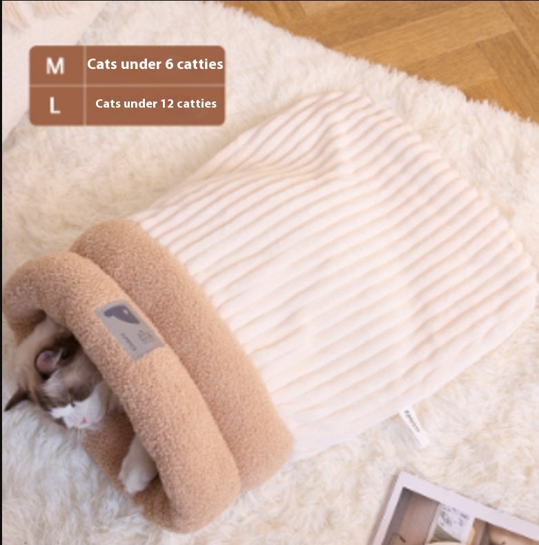 Pet Sleeping Bag Winter Warm Soft