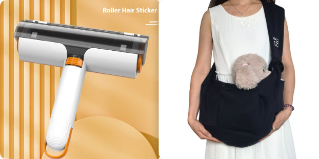 Remove Pet Hair in Seconds – Reusable Roller