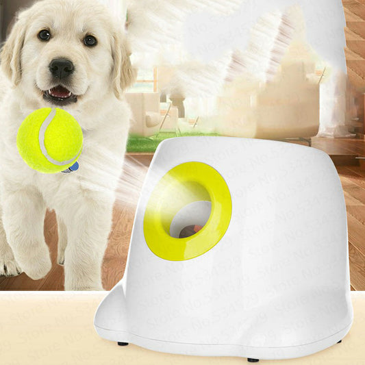 Automatic Dog Ball Launcher – Interactive Fetch Toy for Small & Medium Dogs