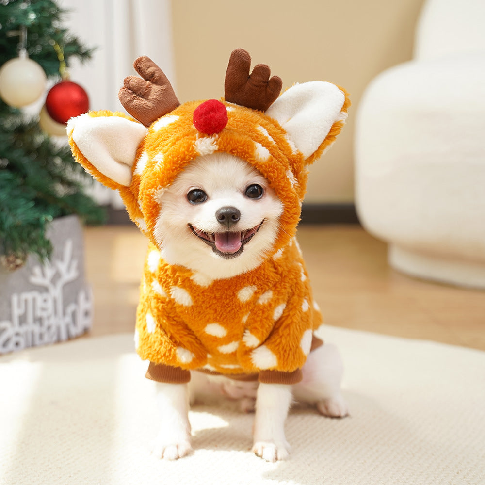 Pet Dog Cat Christmas Clothes