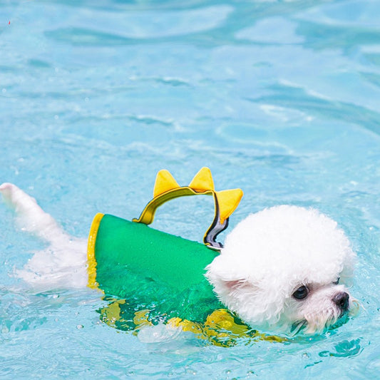 Lightweight Dog Life Jacket – Safe Swimming Vest for Small & Medium Dogs