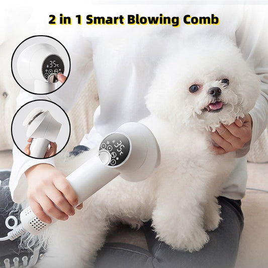 2-in-1 Pet Hair Dryer & Comb
