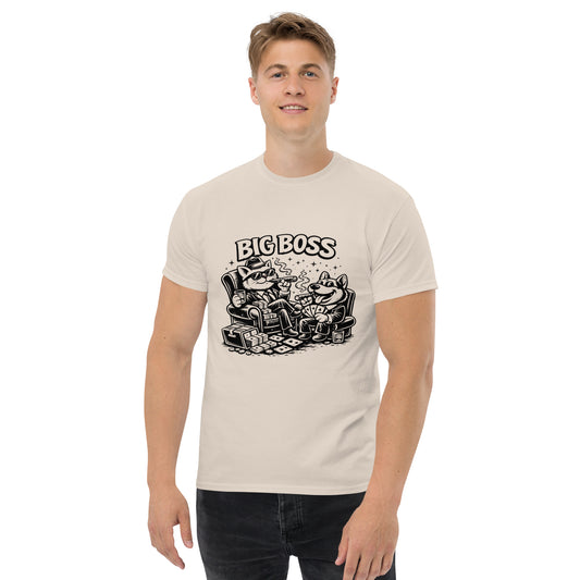Big Boss Cat & Dog T-Shirt | Funny Pet Graphic Tee